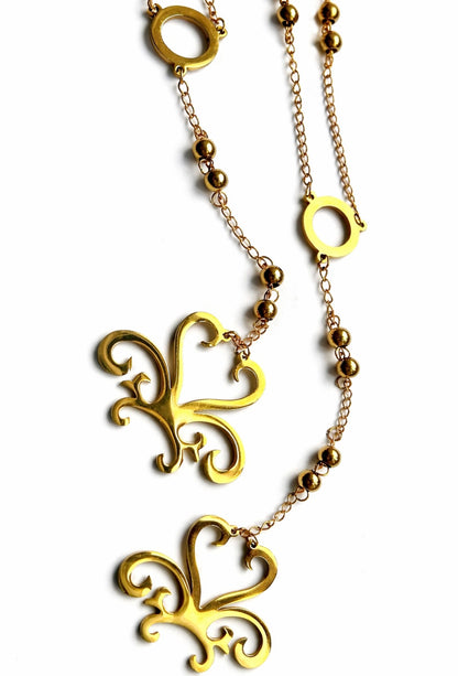Gold rosary