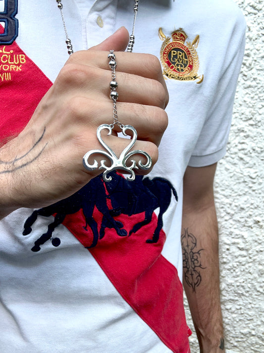 Silver Rosary